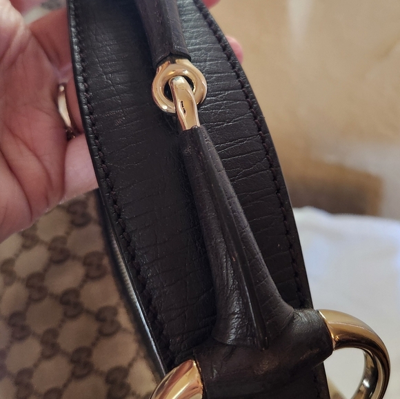 Gucci Horsebit Medium Canvas Hobo - Picture 4 of 12